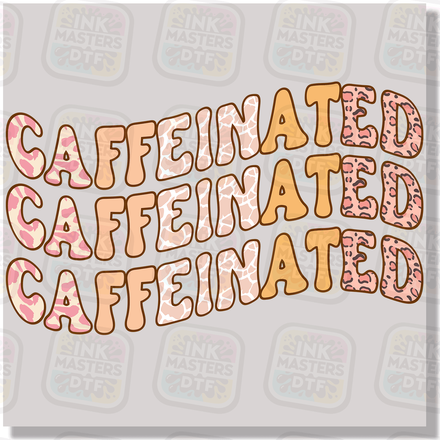 Caffeinated DTF Transfer - Ink Masters DTF