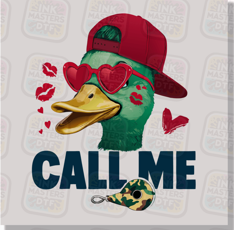 Call Me Valentine Duck DTF Transfer - Ink Masters DTF