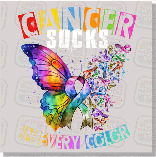Cancer Sucks DTF Transfer - Ink Masters DTF