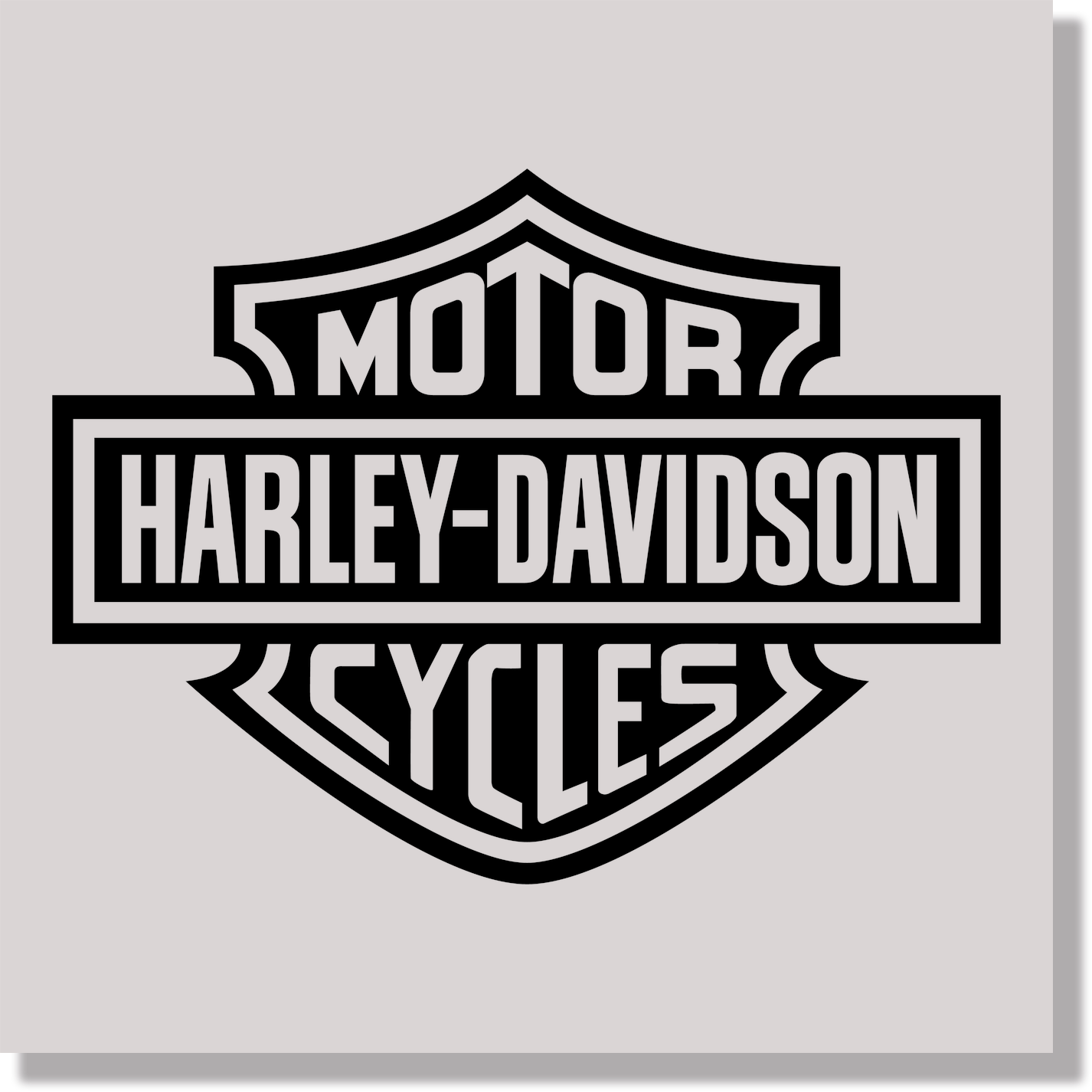 cars harley davidson motor cycles logo 2 DTF Transfer
