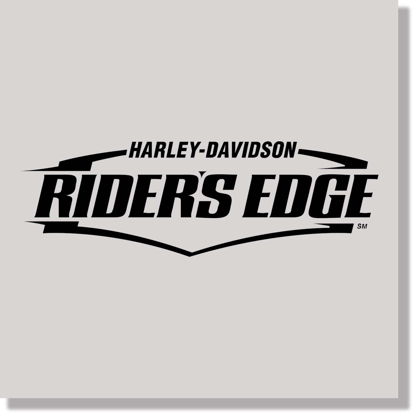 cars harley davidson riders edge logo DTF Transfer