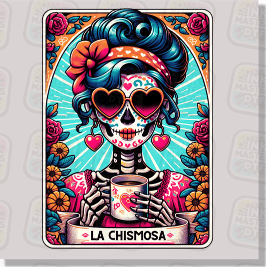 La Chismosa Tarot Card DTF Transfer - Ink Masters DTF