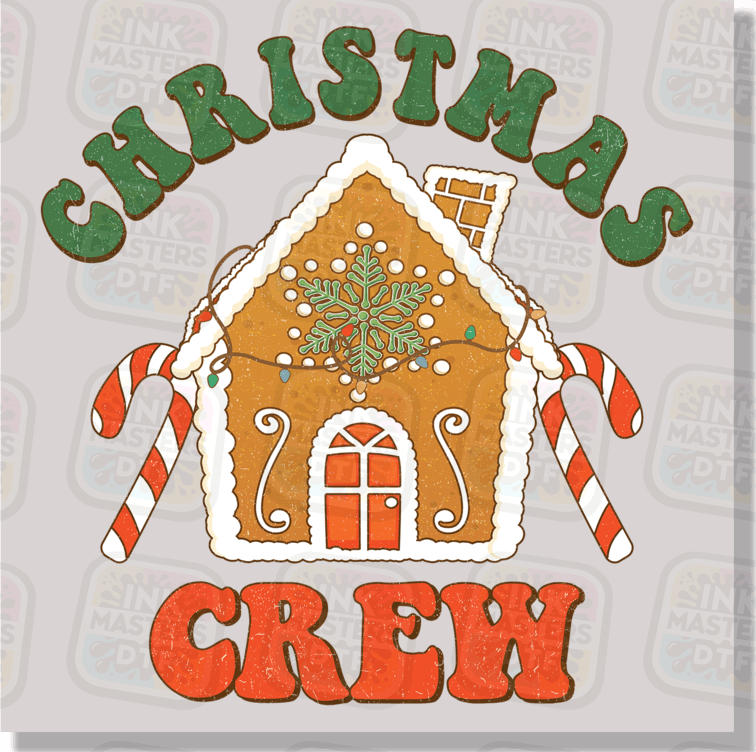 Christmas Crew DTF Transfer - Ink Masters DTF