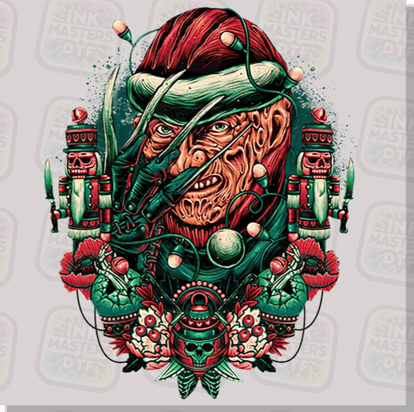 Christmas On Elm St DTF Transfer - Ink Masters DTF