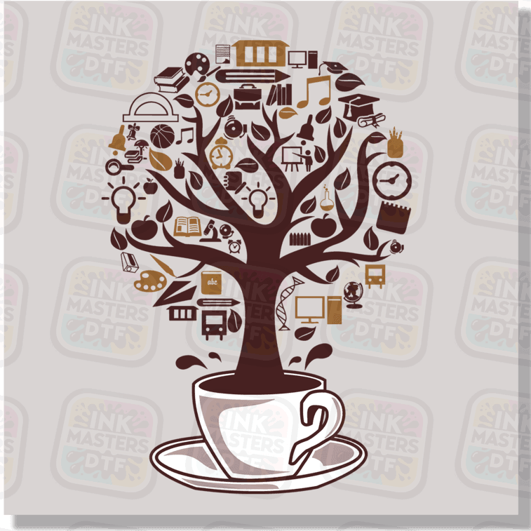 Coffee Tree DTF Transfer - Ink Masters DTF