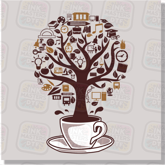 Coffee Tree DTF Transfer - Ink Masters DTF