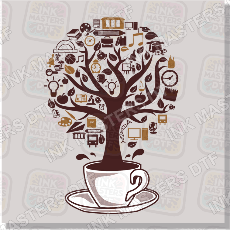 Coffee Tree DTF Transfer - Ink Masters DTF