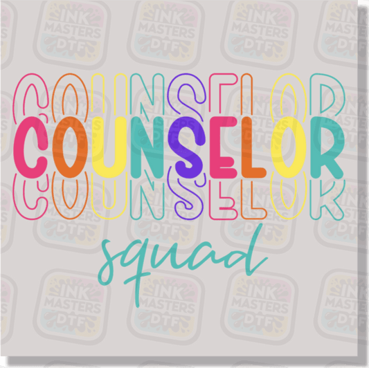 Counselor Squad DTF Transfer - Ink Masters DTF