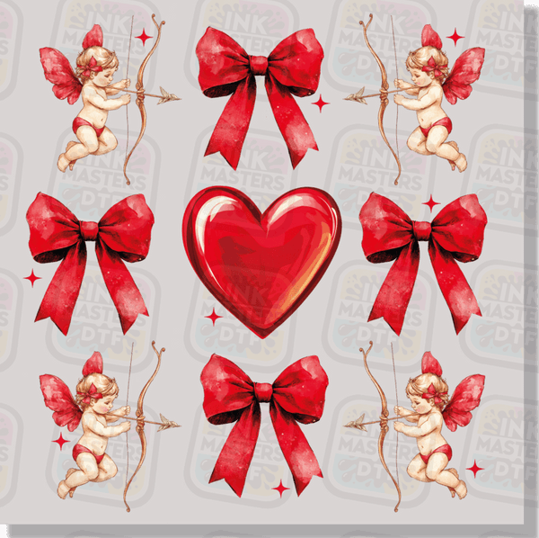 Cupid And Bows DTF Transfer - Ink Masters DTF