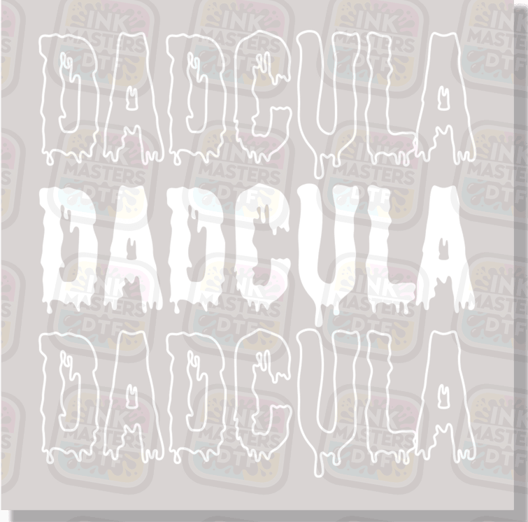 Momster And Dadcula Halloween DTF Transfer - Ink Masters DTF