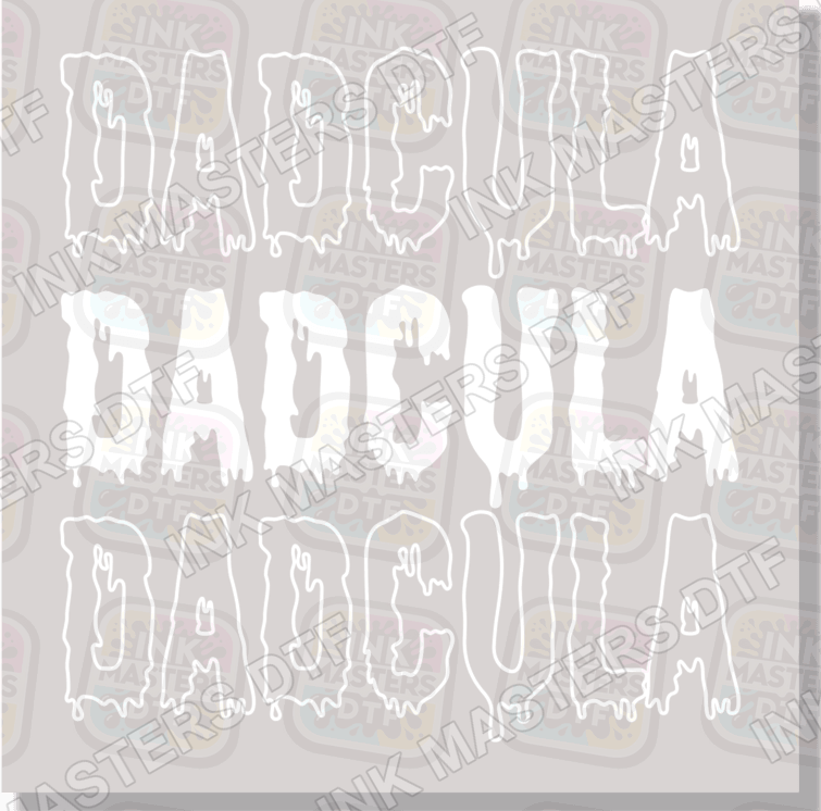 Momster And Dadcula Halloween DTF Transfer - Ink Masters DTF
