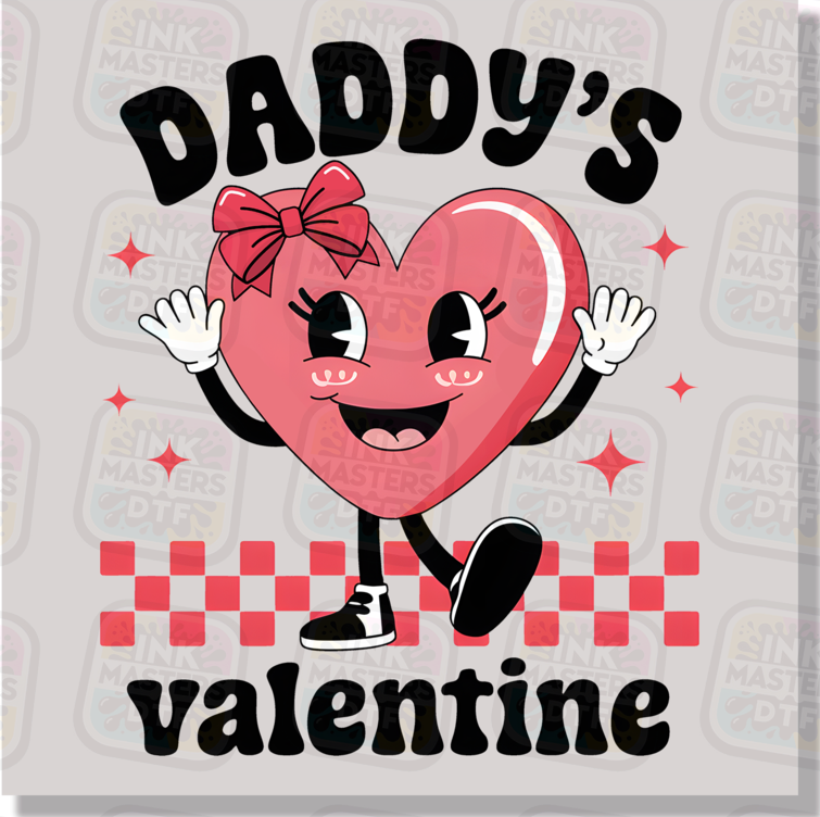 Daddy's Valentine DTF Transfer - Ink Masters DTF