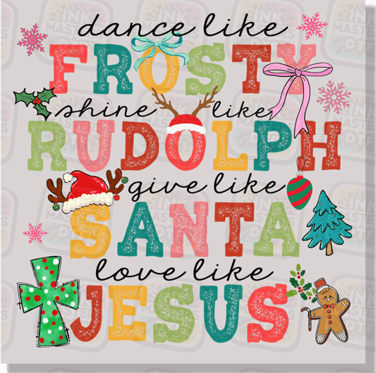 Dance Like Frosty DTF Transfer - Ink Masters DTF