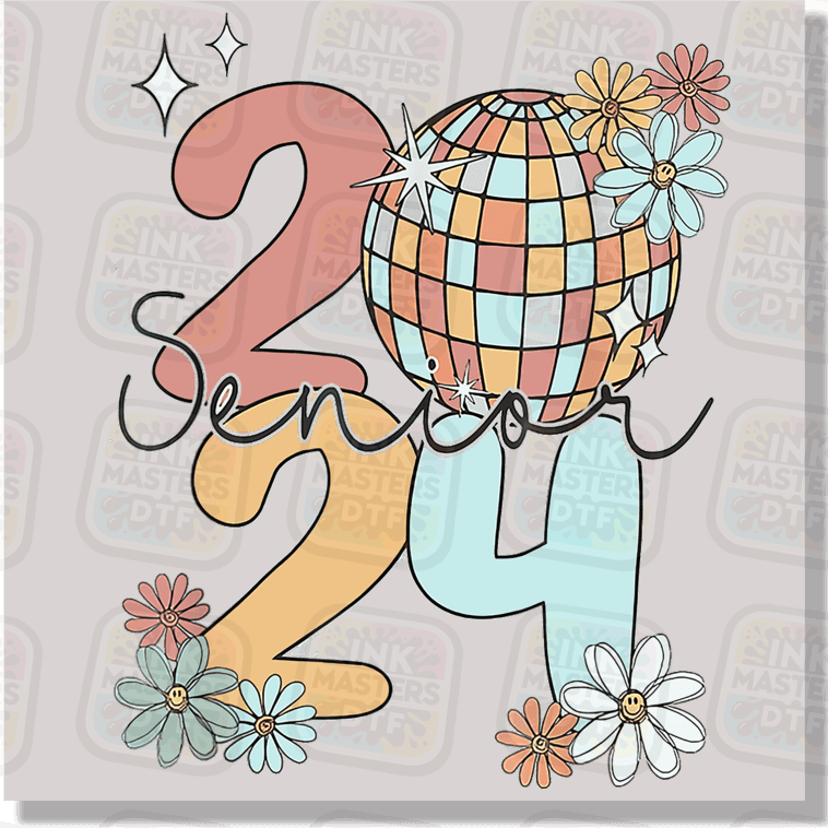 2024 Senior Disco DTF Transfer - Ink Masters DTF