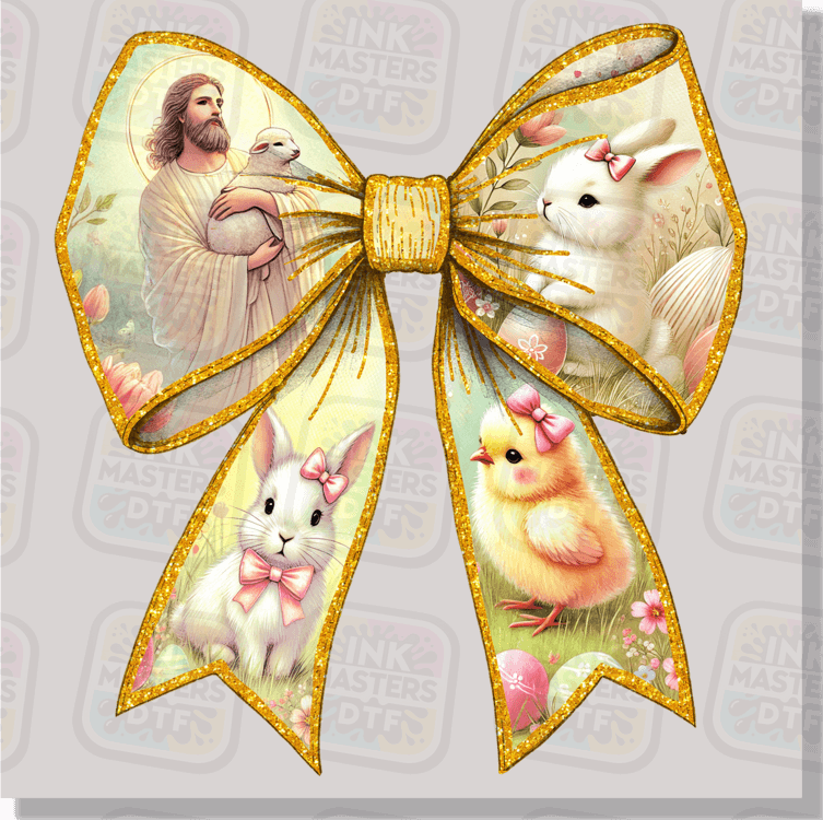 Easter Bow DTF Transfer - Ink Masters DTF