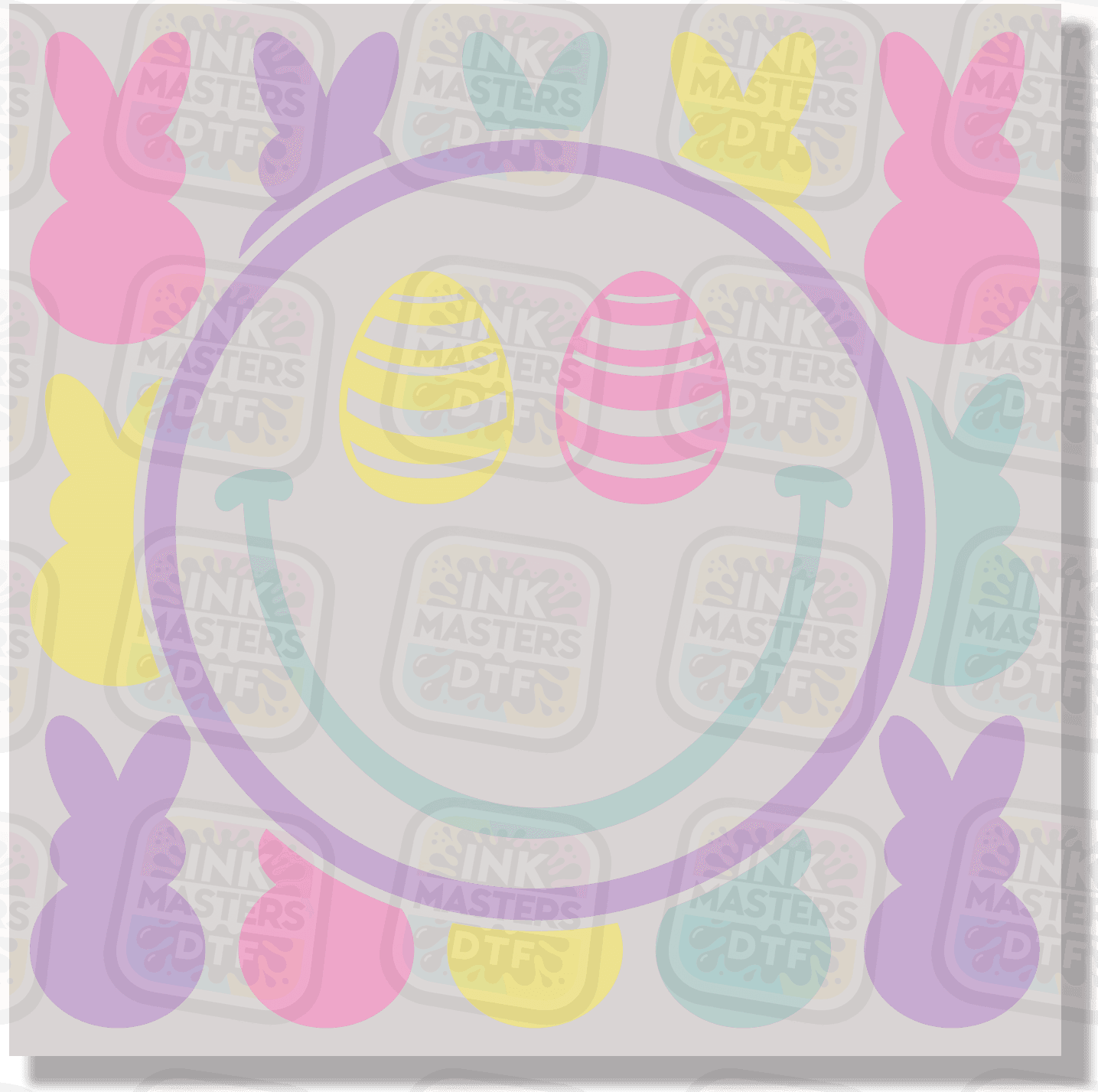 Easter Smile DTF Transfer - Ink Masters DTF