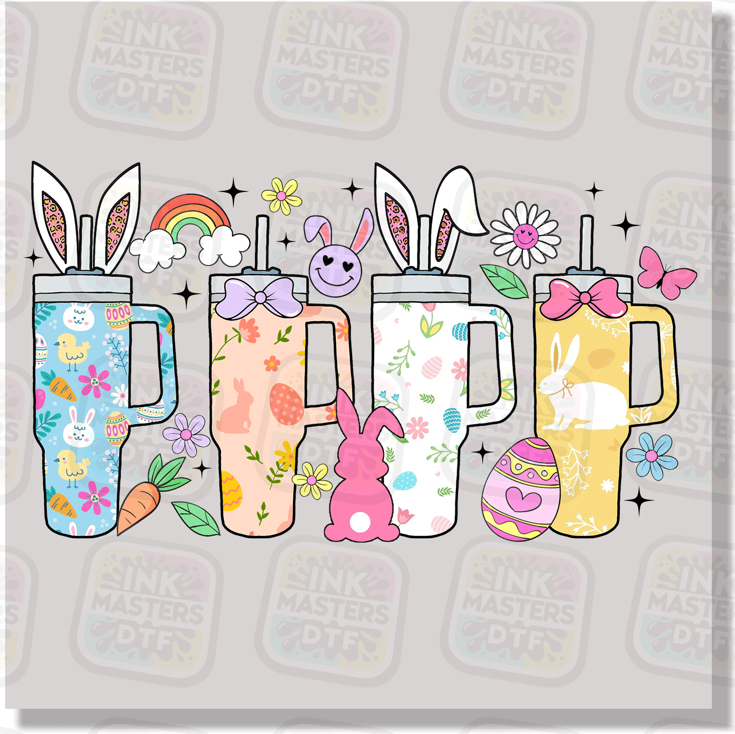 Easter Cups DTF Transfer - Ink Masters DTF