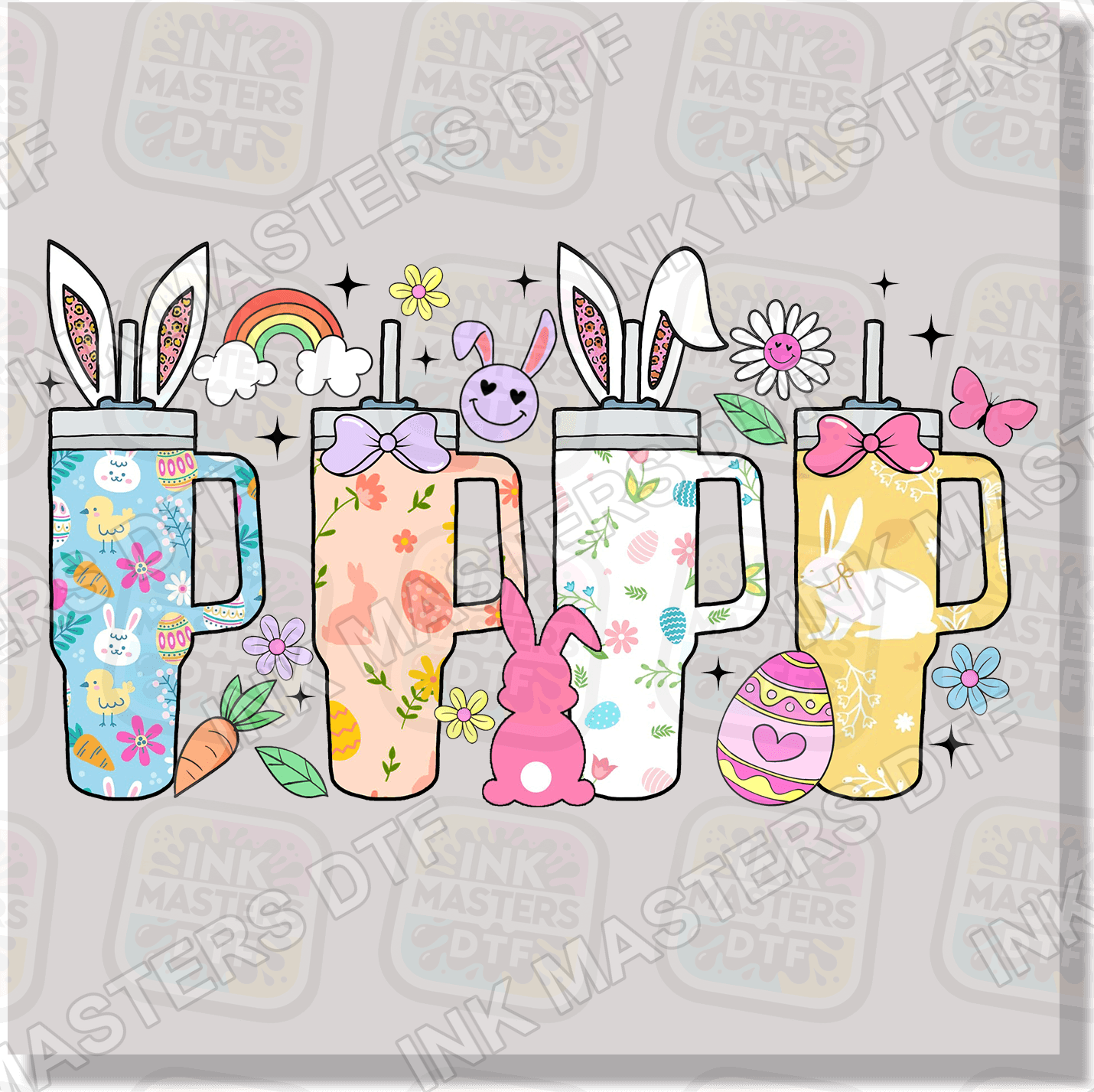 Easter Cups DTF Transfer - Ink Masters DTF