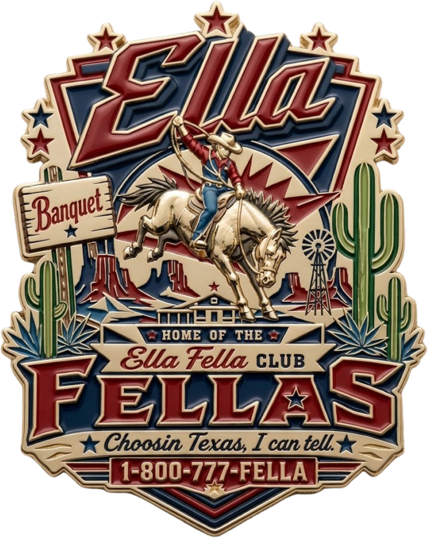 ella fella club DTF Transfer