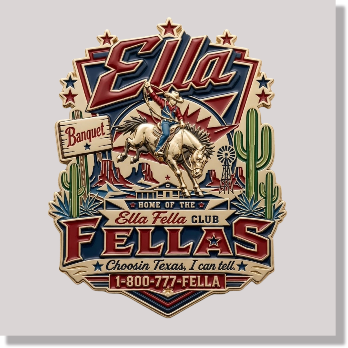 ella fella club DTF Transfer