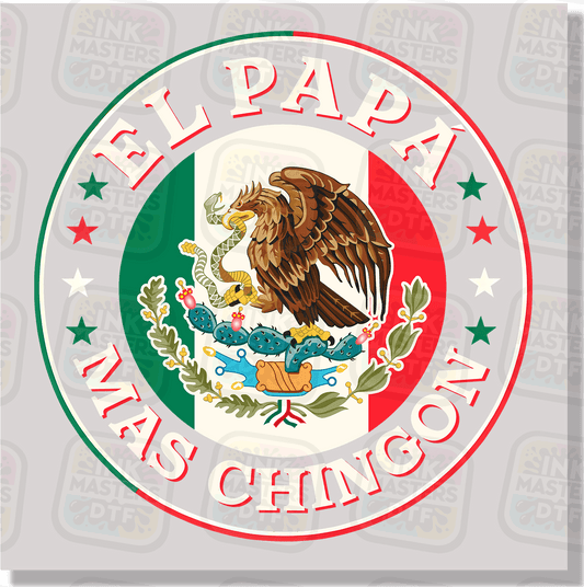 El Papa Mas Chingon DTF Transfer - Ink Masters DTF