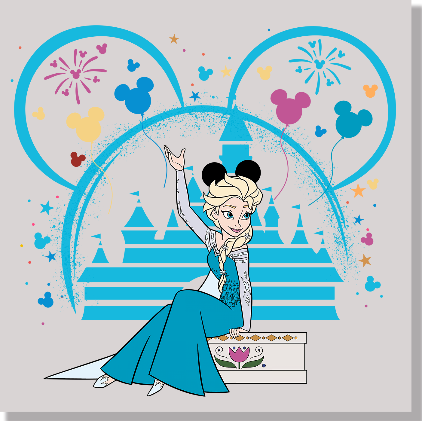 Princess Elsa DTF Transfer - Ink Masters DTF