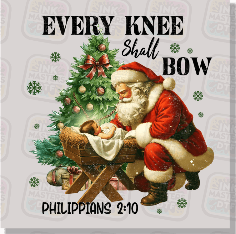 Every Knee Shall Bow DTF Transfer