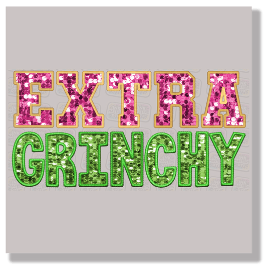 Extra Grinchy DTF Transfer - Ink Masters DTF