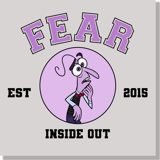 Inside Out Fear DTF Transfer - Ink Masters DTF
