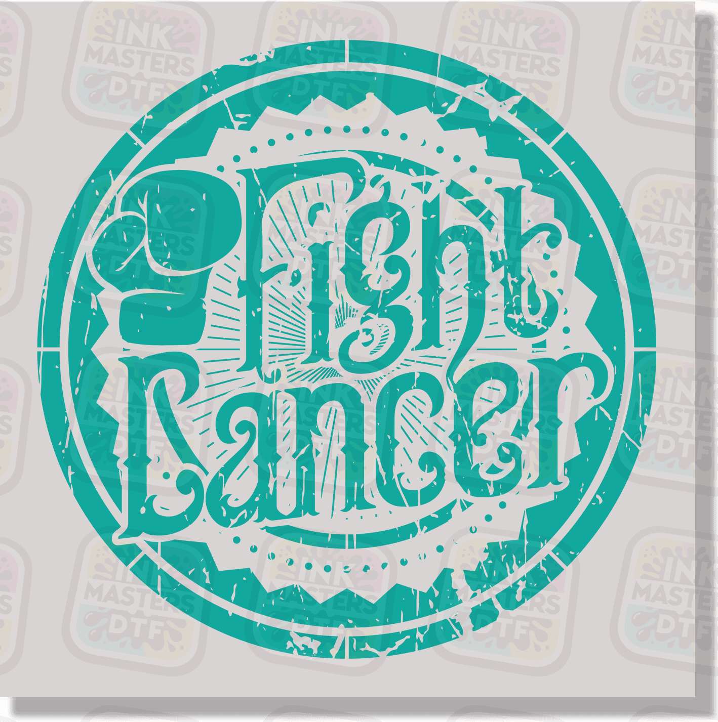 Fight Cancer DTF Transfer - Ink Masters DTF