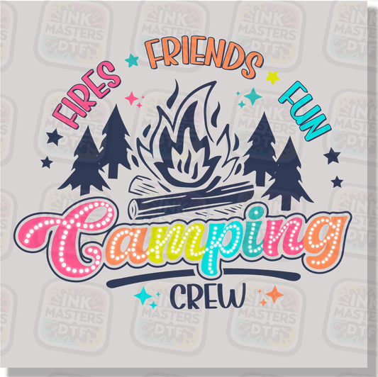 Fires Friends Fun DTF Transfer - Ink Masters DTF