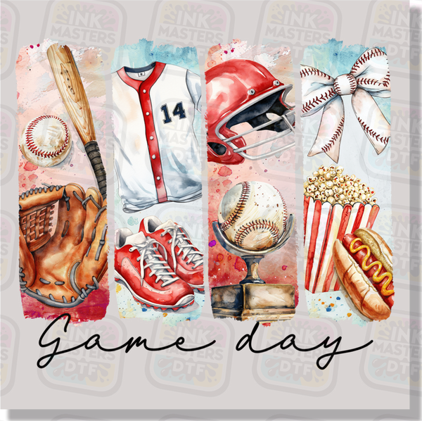 Baseball Game Day DTF Transfer - Ink Masters DTF