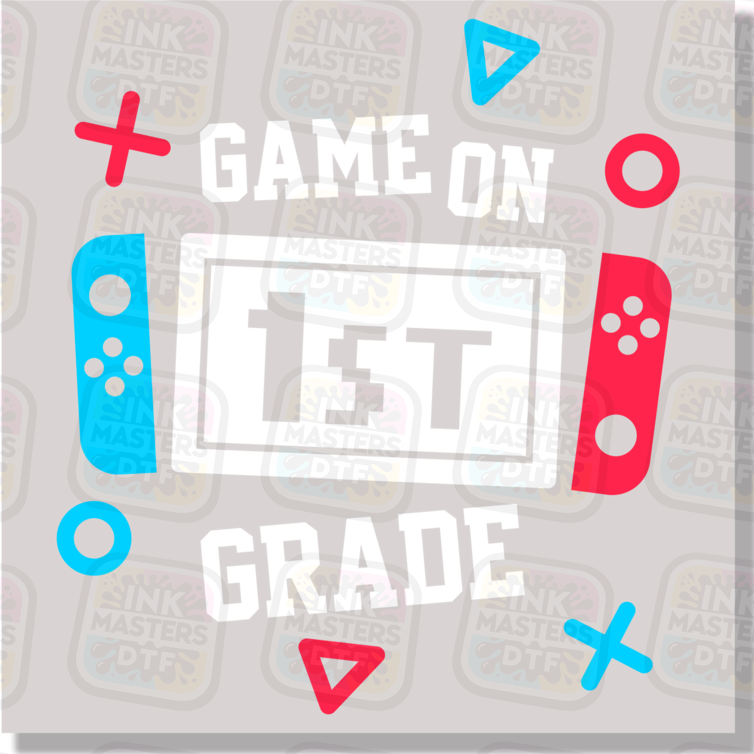 Game On Moving Up Grade School DTF Transfer
