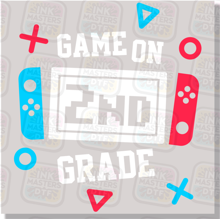 Game On Moving Up Grade School DTF Transfer