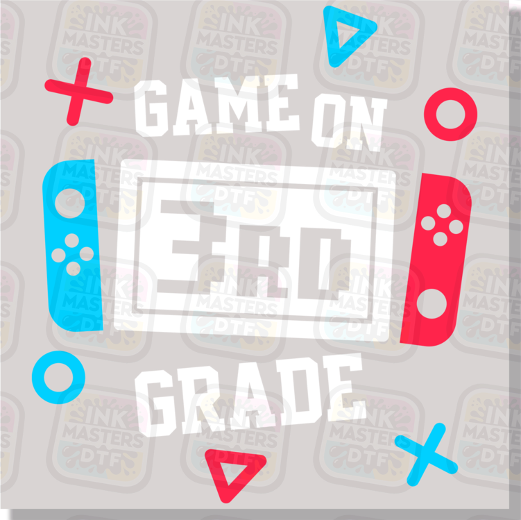 Game On Moving Up Grade School DTF Transfer