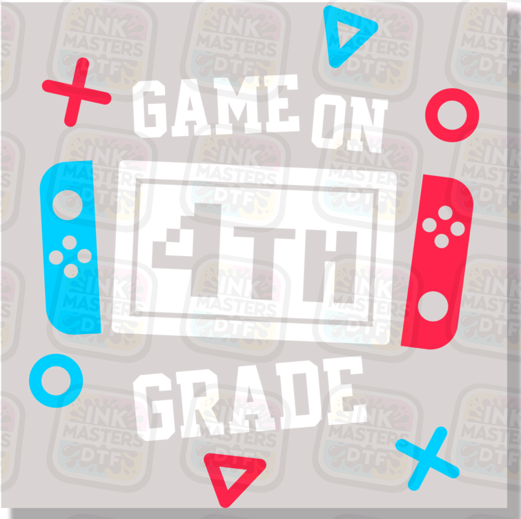 Game On Moving Up Grade School DTF Transfer