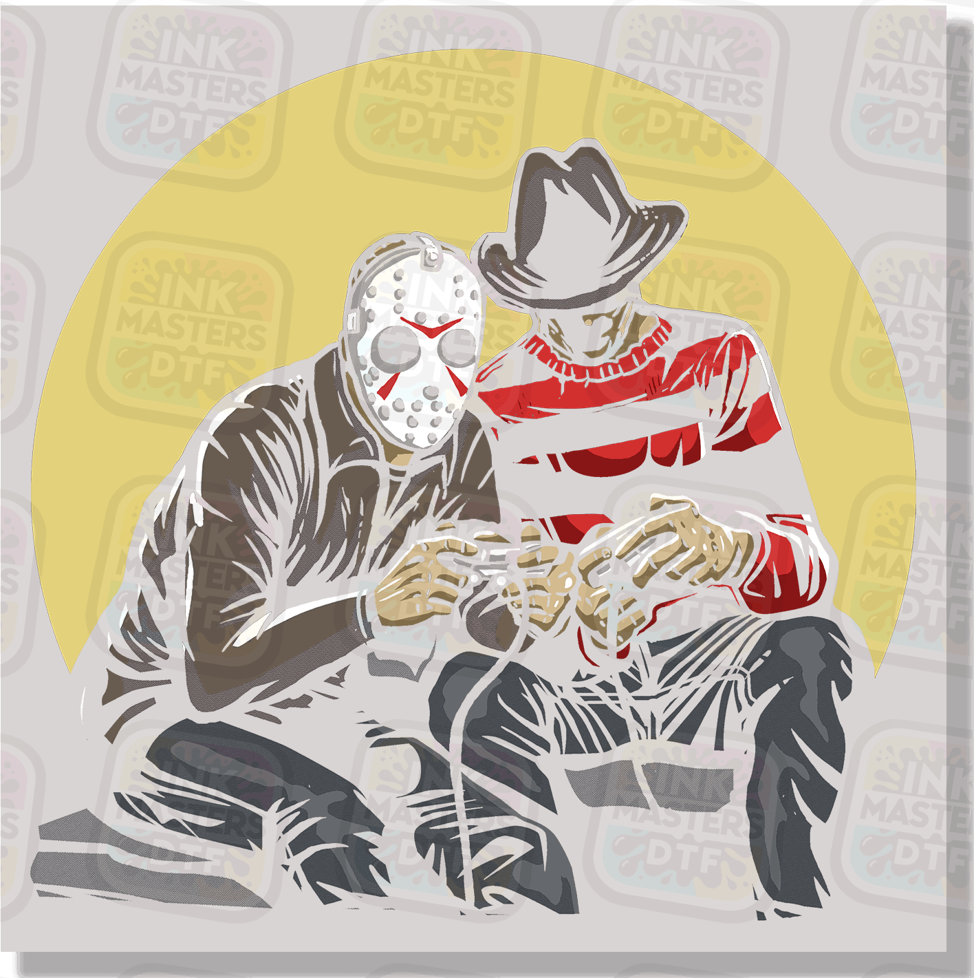 Horror Gamer DTF Transfer - Ink Masters DTF