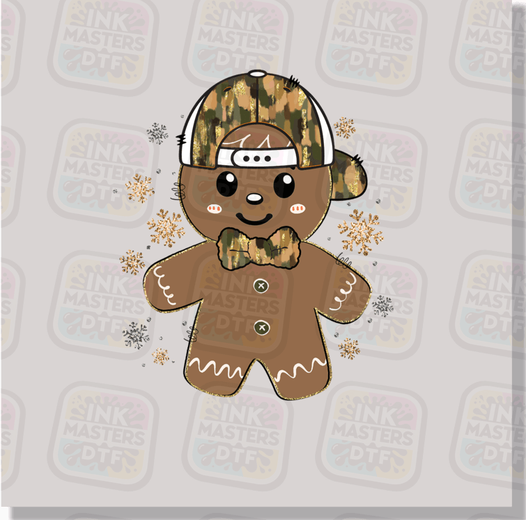 Gingerbread Boy DTF Transfer