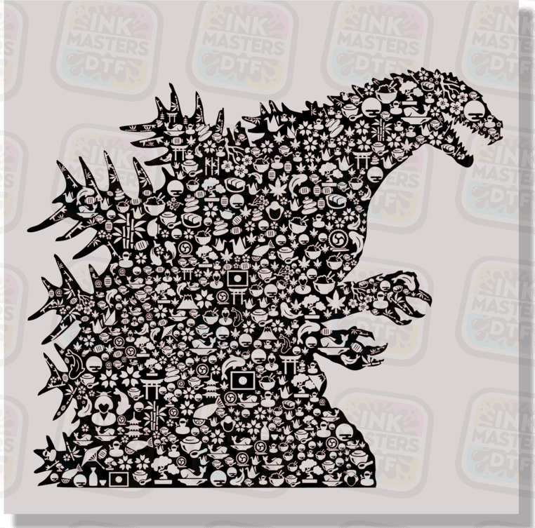 King Dinosuar DTF Transfer - Ink Masters DTF