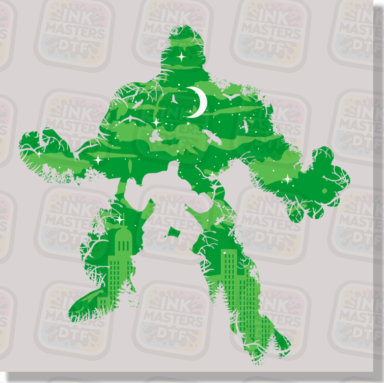 Green Monster DTF Transfer - Ink Masters DTF