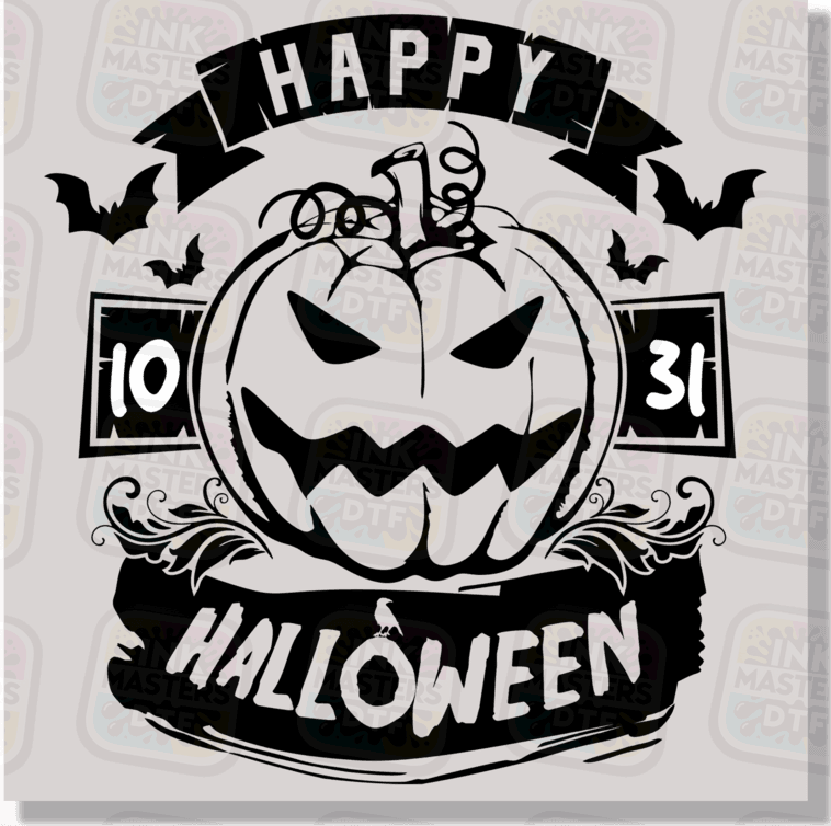 Happy Halloween DTF Transfer - Ink Masters DTF