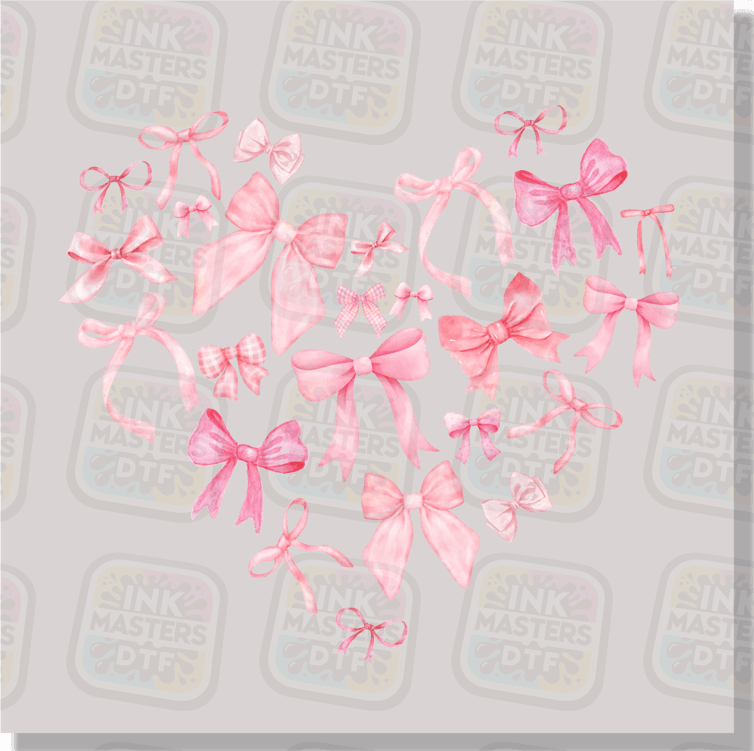 Heart Made Of Bows DTF Transfer - Ink Masters DTF