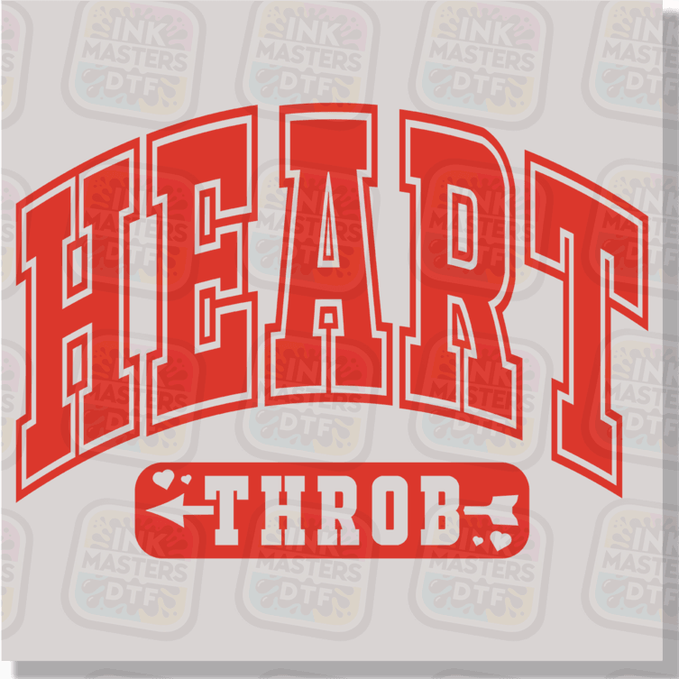 Heart Throb DTF Transfer - Ink Masters DTF