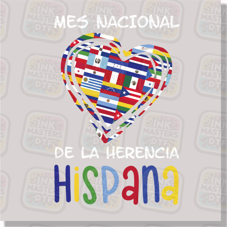 Hispanic Heritage Month DTF Transfer