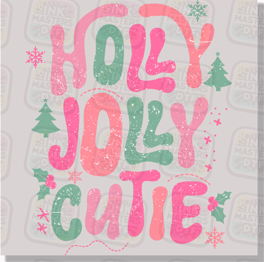 Holly Jolly Cutie DTF Transfer - Ink Masters DTF