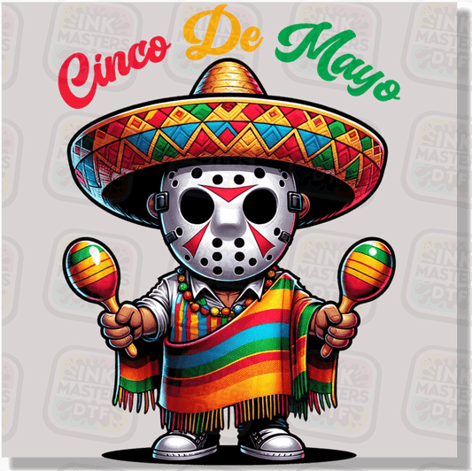 Cinco De Mayo Horror DTF Transfer - Ink Masters DTF
