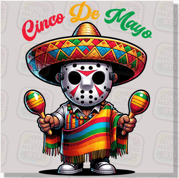Cinco De Mayo Horror DTF Transfer - Ink Masters DTF