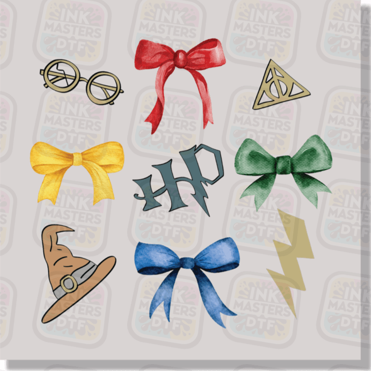 HP And Bows DTF Transfer - Ink Masters DTF