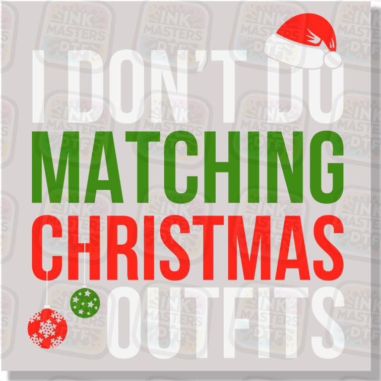 Funny Family Matching Christmas DTF Transfer - Ink Masters DTF