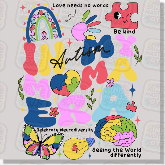 In My Autism Mama Era DTF Transfer - Ink Masters DTF